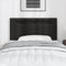 vidaXL - Hoofdbord - Simpel - Design - Zwart - 100 - cm - Kunstleer