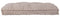 vidaXL - Palletkussen - Lichtbruin - 120x80x12 - cm - Stoffen