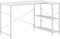 vidaXL - Computerbureau - 110x72x70 - cm - bewerkt - hout - wit