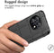 iMoshion Hoesje Geschikt voor OnePlus 11 Hoesje Siliconen - iMoshion Rugged Shield Backcover - Zwart