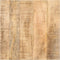 vidaXL - Bijzettafel - op - wieltjes - 40x40x42 - cm - ruw - mangohout