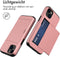 imoshion Hoesje Geschikt voor iPhone 13 Hoesje - Ruimte voor 2 pasjes - imoshion Backcover met pasjeshouder - Rosé Goud