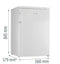 GORENJE F49CPW - Tafelmodel vrieskast 85 liter C - 3 vriesladen - Wit
