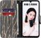 Hoesje Met Pasjeshouder Geschikt voor Huawei P Smart (2019) - Design Softcase Bookcase (Chester) met standaard - Meerkleurig / Wild Leaves
