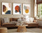 HUHU209 – Stijlvol Canvas Schilderij - set van 3 - 50 x 70 cm