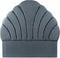 Hoofdbord DKD Home Decor Blauw Polyester Hout MDF (162 x 5 x 162 cm)