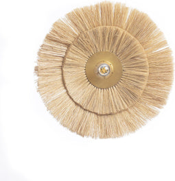 De Double Trouble Muurlamp - Naturel Goud - M