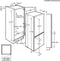 Electrolux ENT6TE18S - Inbouw Koel/Vriescombinatie - TwinTech® NoFrost - Wit