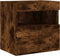 vidaXL - Tv-wandmeubels - met - LED - 2 - st - 40x30x40 - cm - gerookt - eikenkleurig