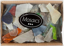 Mozaiek, afm 15-60 mm, kleuren assorti, Kleuren assorti, 2 kg