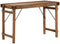 vidaXL - Eettafel - 110x55x76 - cm - Van - Gerecycled - Massief - Hout