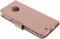 Accezz Motorola Moto G6 - Wallet Softcase Bookcase - 3 pashouders - Roze