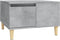 vidaXL - Salontafel - 55x55x36,5 - cm - bewerkt - hout - betongrijs