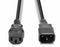 Lindy 30332 - Geaarde kabel C13/C14 - 300 cm - Zwart