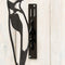 Wildbird Metal Bird Bonte Specht - Tuindecoratie - Zwart