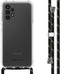 iMoshion Hoesje Geschikt voor Samsung Galaxy A13 (4G) Hoesje Met Koord - iMoshion Backcover met koord - Transparant