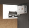 vidaXL - Wandkast - 45x30x35 - cm - massief - grenenhout - grijs