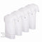 Cappuccino Italia - Heren 4-Pack T-shirt - Extra Lang - Wit - Maat L