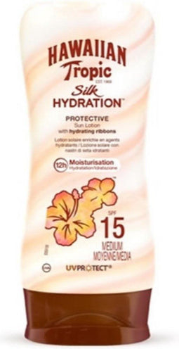Hawaiian Tropic Zonnebrandlotion Silk - 180 ml - UVA/UVB Waterbestendig