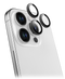 BeHello - Camera Lens Protector - Geschikt voor iPhone 15 Pro/15 Pro Max/14 Pro/14 Pro Max - Aluminium en Glas - Zwart