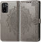 iMoshion Hoesje Geschikt voor Xiaomi Redmi Note 10 (4G) Hoesje Met Pasjeshouder - iMoshion Mandala Bookcase - Grijs