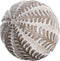 Ballen Decoratie Grijs Wit 10 x 10 x 10 cm (8 Stuks)