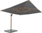 4 Seasons Outdoor Hacienda Zweefparasol 300x400 - Antraciet/Houtlook Frame