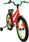 Volare Rocky Kinderfiets - Jongens - 18 inch - Rood - Twee handremmen
