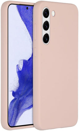 Accezz Liquid Silicone Backcover - Samsung Galaxy S23 Plus - Schokabsorberend - Roze