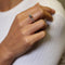 TI SENTO Ring 12136ZI - Zilveren dames ring - Zirkonia - Maat 54