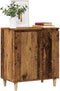 vidaXL - Dressoir - 60x35x70 - cm - bewerkt - hout - oud - houtkleurig