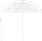 vidaXL - Strandparasol - Hawaï - 240 - cm - wit