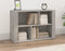 vidaXL - Dressoir - 80x30x54 - cm - bewerkt - hout - betongrijs