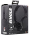 T'nB SINGLE 2 - Over-Ear Koptelefoon - Draadloos Bluetooth 5.0 - Zwart