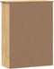 vidaXL - Opzetkast - VIGO - 78x30x100 - cm - massief - grenenhout