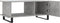 vidaXL - Salontafel - 90x50x40 - cm - bewerkt - hout - betongrijs