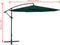 vidaXL - Zweefparasol - 3,5 - m - groen