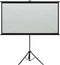 vidaXL - Projectiescherm - met - statief - 16:9 - 90''