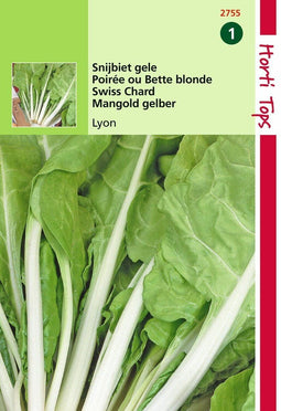 2 stuks - Hortitops - Snijbiet Blonde A Carde Blanche Gele Witribbi...