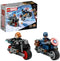 LEGO Marvel Black Widow & Captain America Motoren Avengers Speelgoed - 76260