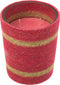 J-Line Geurkaars Mand Wax Fuchsia Mediium -55 Uur