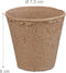 Kweekpotten in set, biologisch afbreekbaar, voor planten, 80 stuks plantenpotten, cellulose, rond, 8
