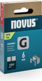 Novus Tools 042-0795 - Nieten Type 11 - Platte draad 6 mm x 10.6 mm - 1200 stuks