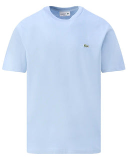 Lacoste T-shirt Heren - Regular fit - Katoen - Blauw - Maat S