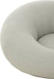 J-Line - Lig-/lounge Tuinmatras - Donut Polyethyleen Grijs