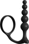 Pipedream - AssGasm Cockring Anal Beads - Anal Toys Beads Zwart