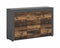 Furnilux Jam - Dressoir - Tijdloos ontwerp - Bruin - 35x80x125cm