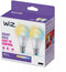 WiZ A60 - Slimme Lamp E27 - Instelbaar Wit Licht (2 stuks)