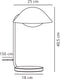 Nordlux Freya - Tafellamp E14 - Rond 35 cm - Beige