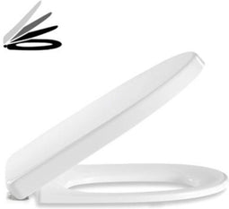 Pressalit Delight - Closetzitting softclose - RVS scharnier - Wit